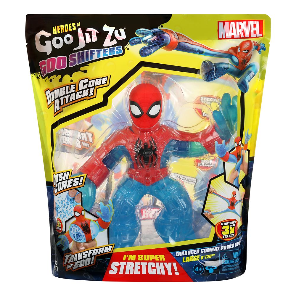 Spider-Man Heroes of Goo Jit Zu Figure &ndash; 8''