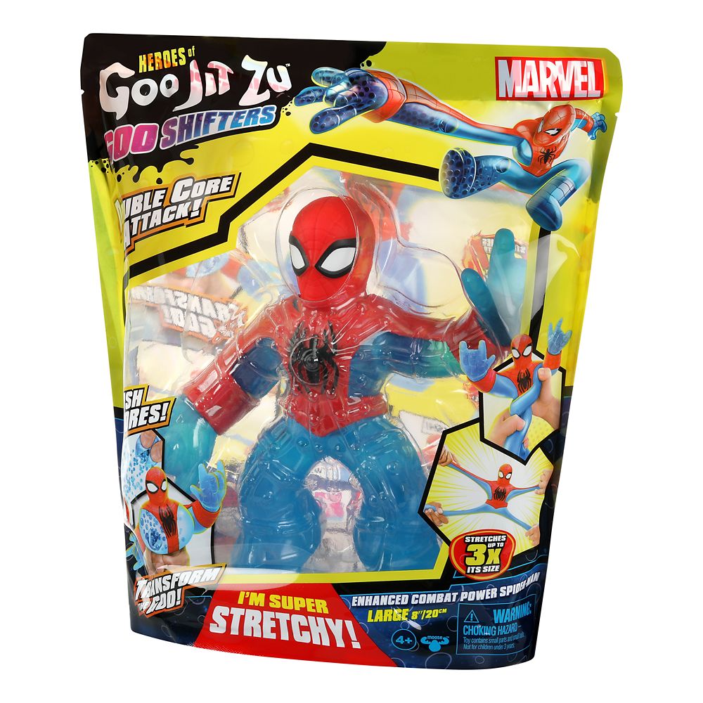 Spider-Man Heroes of Goo Jit Zu Figure &ndash; 8''