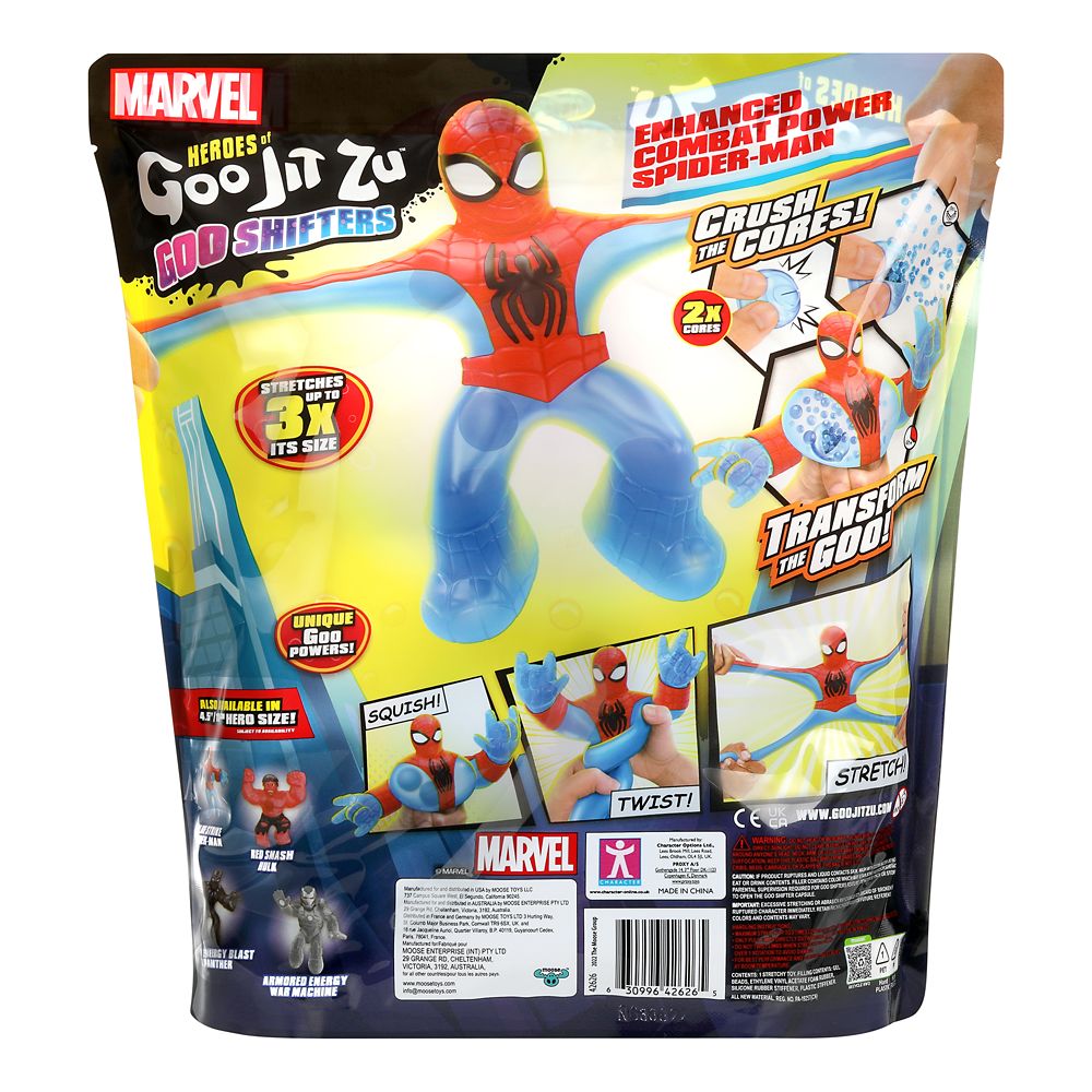 Spider-Man Heroes of Goo Jit Zu Figure &ndash; 8''
