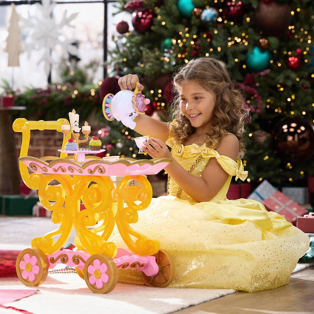 Belle ''Be Our Guest'' Singing Tea Cart Play Set &ndash; Beauty and the Beast