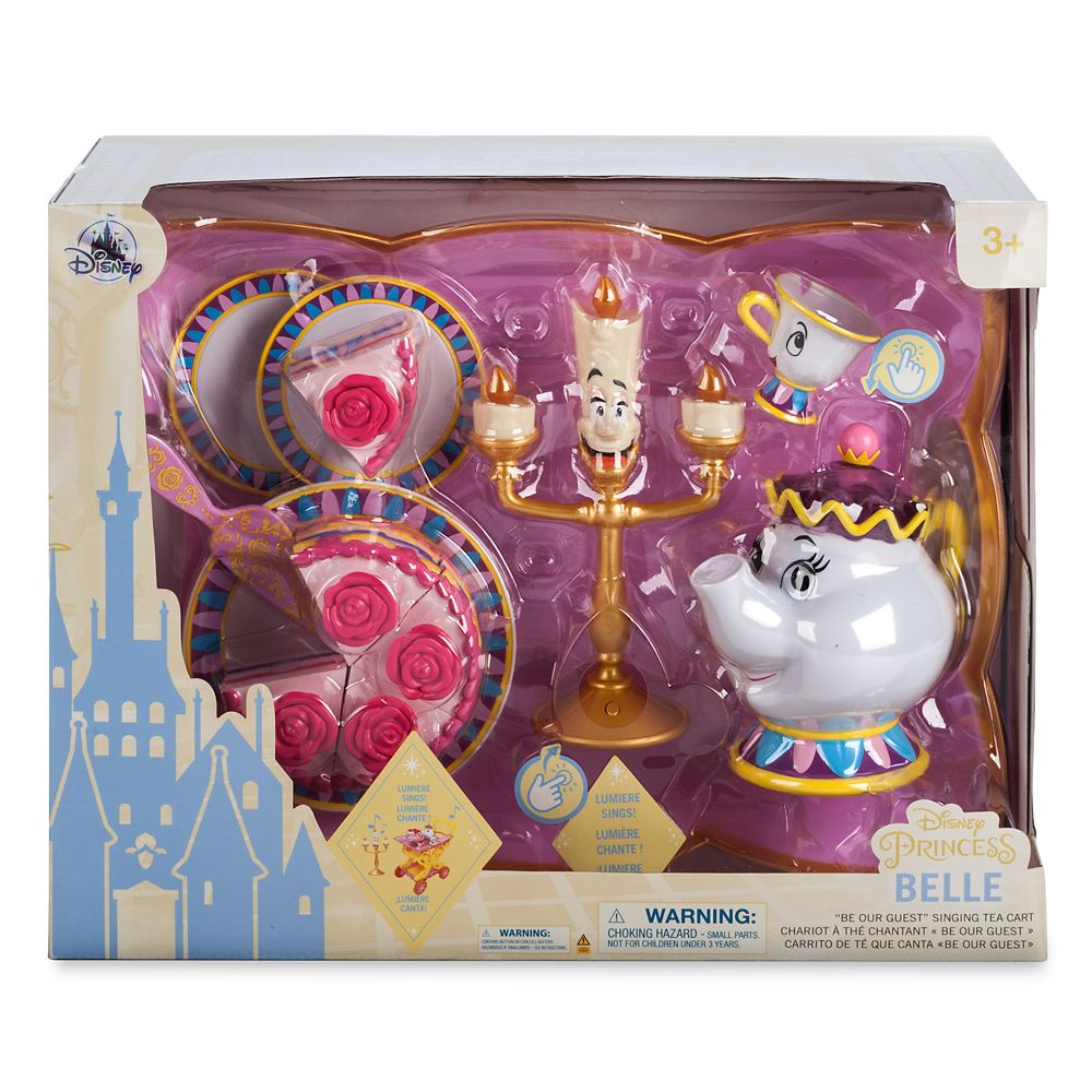 Belle ''Be Our Guest'' Singing Tea Cart Play Set &ndash; Beauty and the Beast