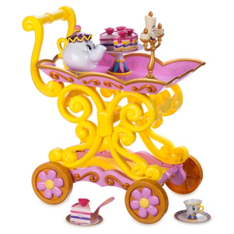 Детские игрушки Disney Belle ''Be Our Guest'' Singing Tea Cart Play Set – Beauty and the Beast