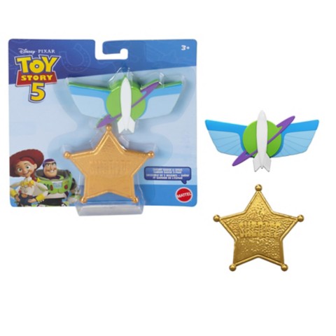 Детские игрушки Mattel Toy Story 5 Sheriff and Space Ranger Badge Set by