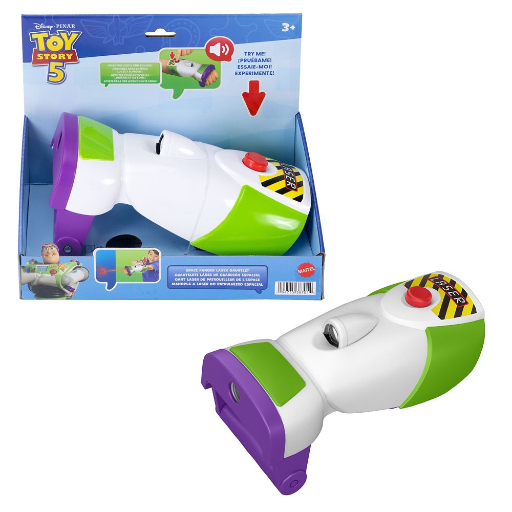 Buzz Lightyear Space Ranger Laser Gauntlet with Sound by Mattel &ndash; Toy Story 5