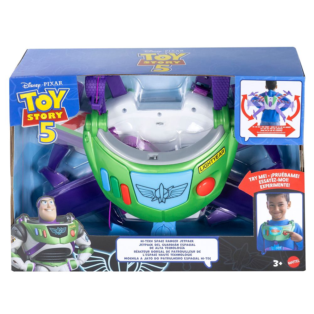 Buzz Lightyear Hi-Tech Space Ranger Jetpack with Light and Sound &ndash; Toy Story 5