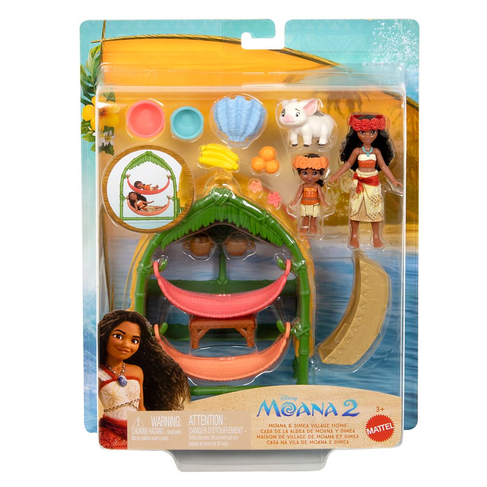 Moana & Simea Village Home Play Set - Moana 2