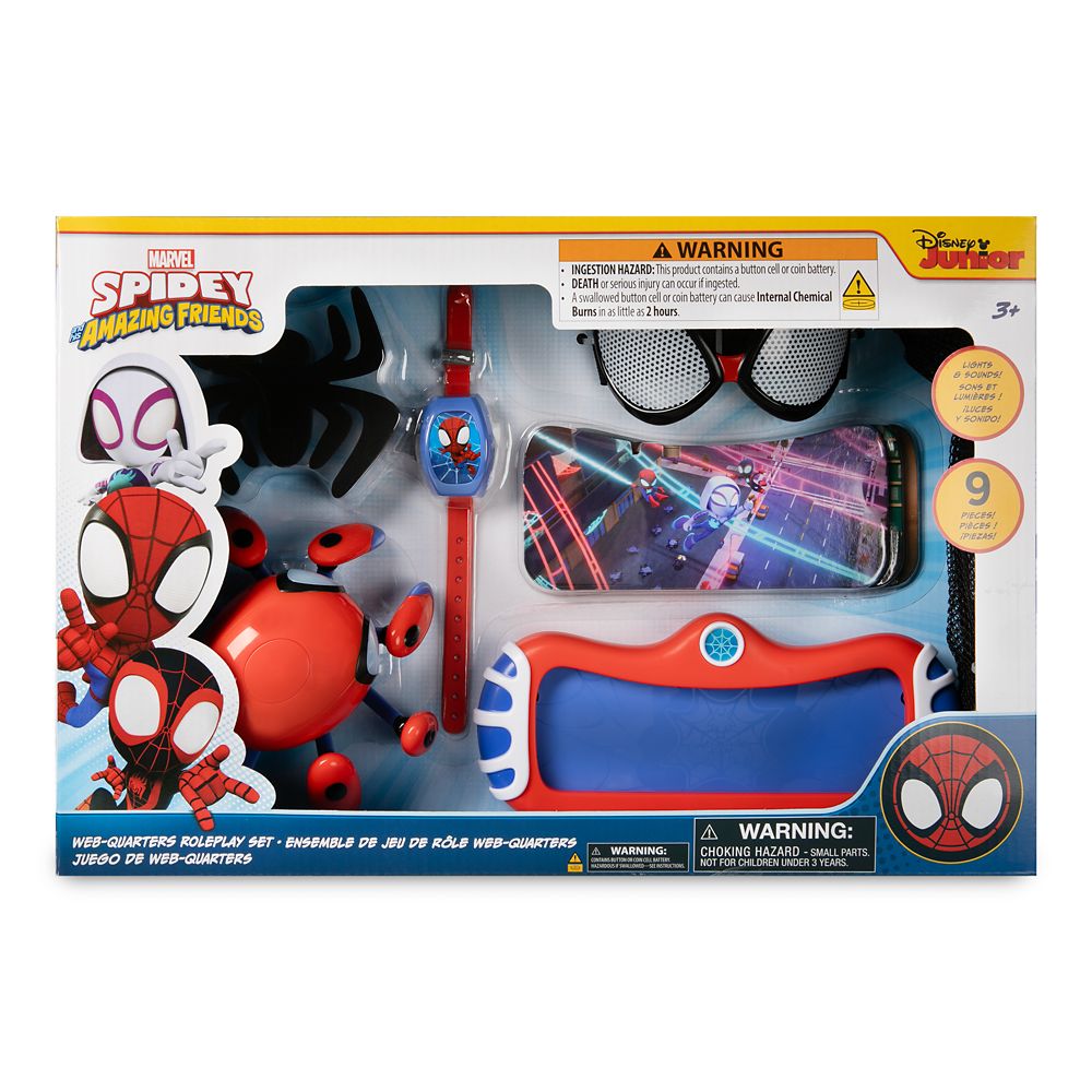 Spidey and his Amazing Friends Web-Quarters Roleplay Set