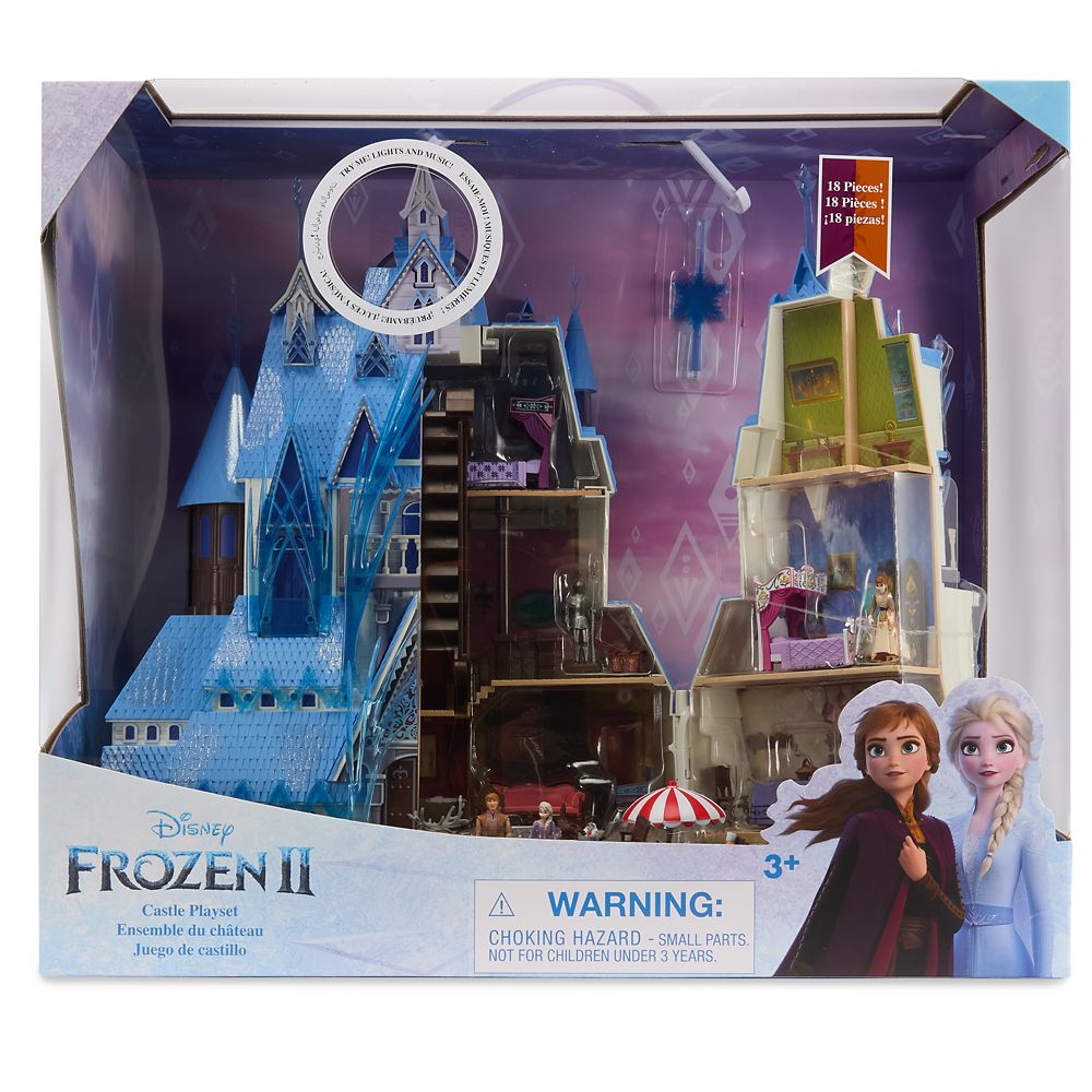 Frozen 2 Castle Play Set with Light and Sound Effects