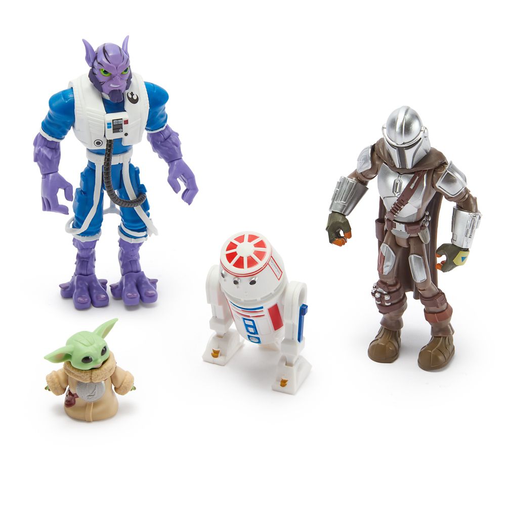 The Mandalorian and Grogu Action Figure Set - Star Wars Toybox