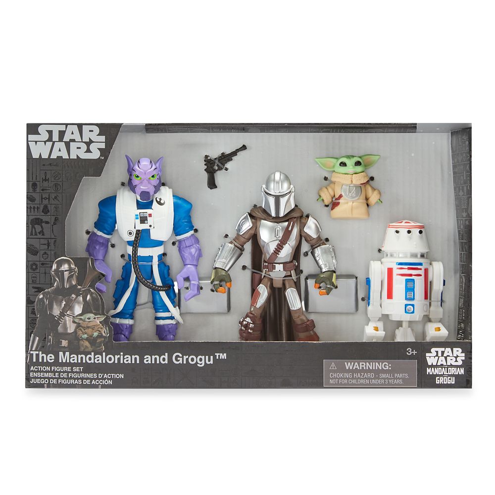 The Mandalorian and Grogu Action Figure Set - Star Wars Toybox