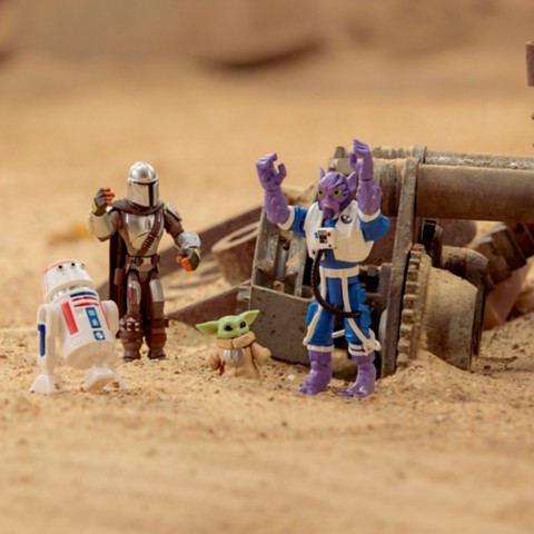 Фигурки Disney The Mandalorian and Grogu Action Figure Set – Star Wars Toybox