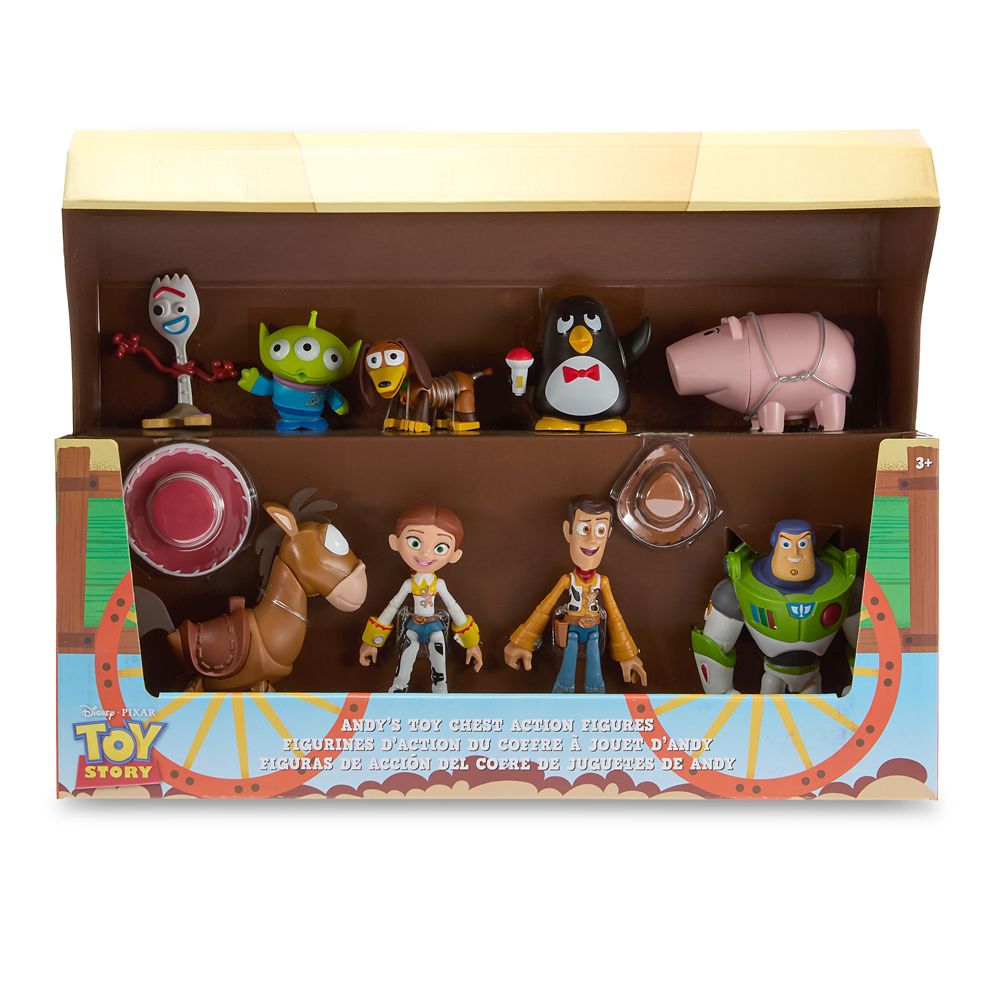 Andy's Toy Chest Action Figures Playset &ndash; Toy Story &ndash; Pixar Toybox