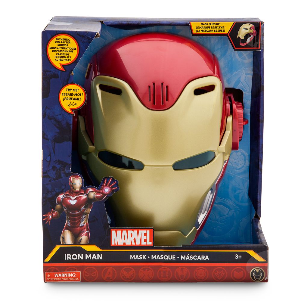 Iron Man Mask with Sound for Kids