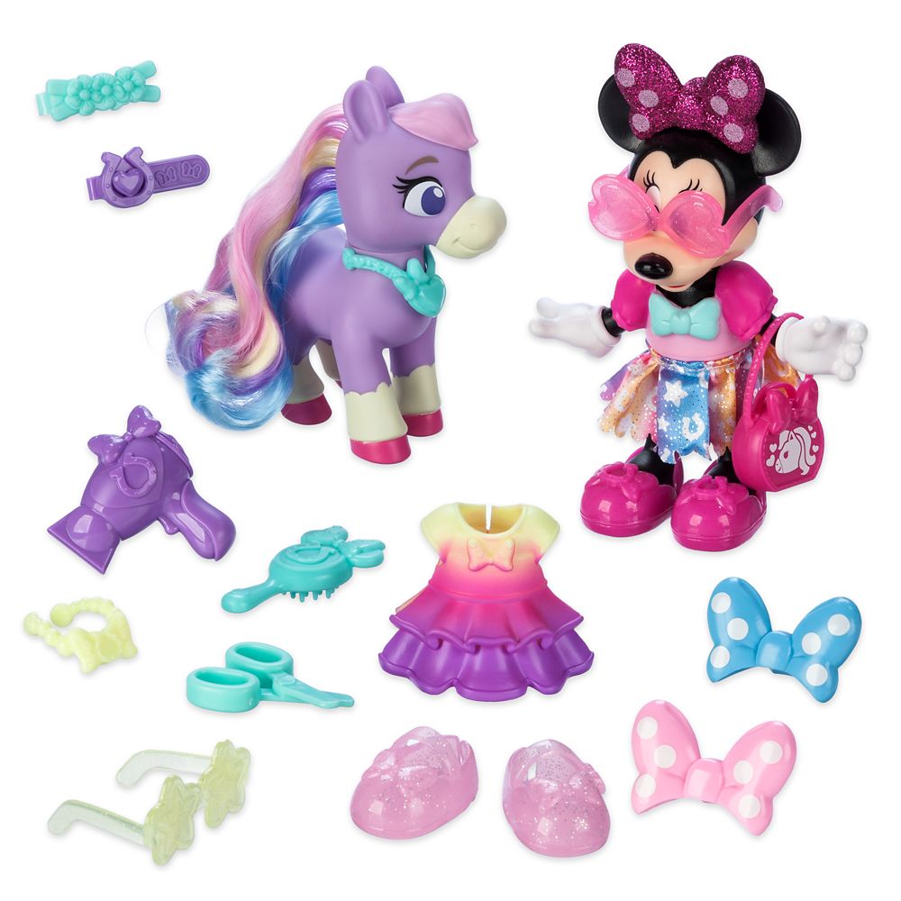 Minnie Mouse Groom & Glam Pony Play Set | Disney Store