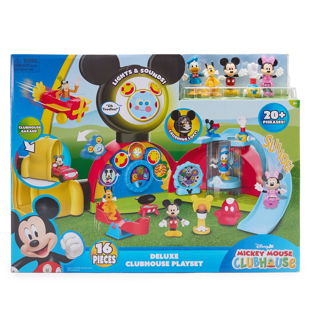 Mickey Mouse Deluxe Clubhouse Play Set