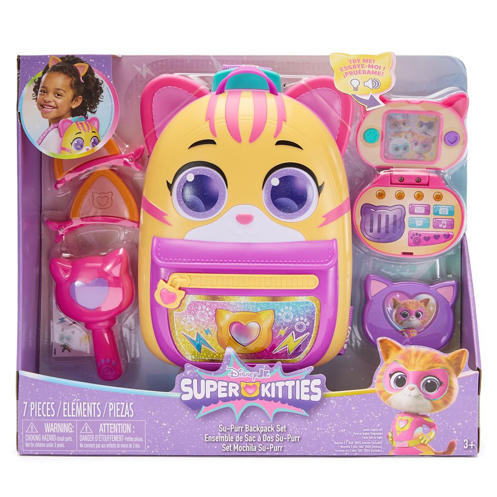 SuperKitties Su-Purr Backpack Set