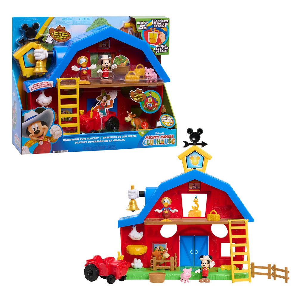Mickey Mouse and Friends Barnyard Interactive Play Set &ndash; Mickey Mouse Clubhouse