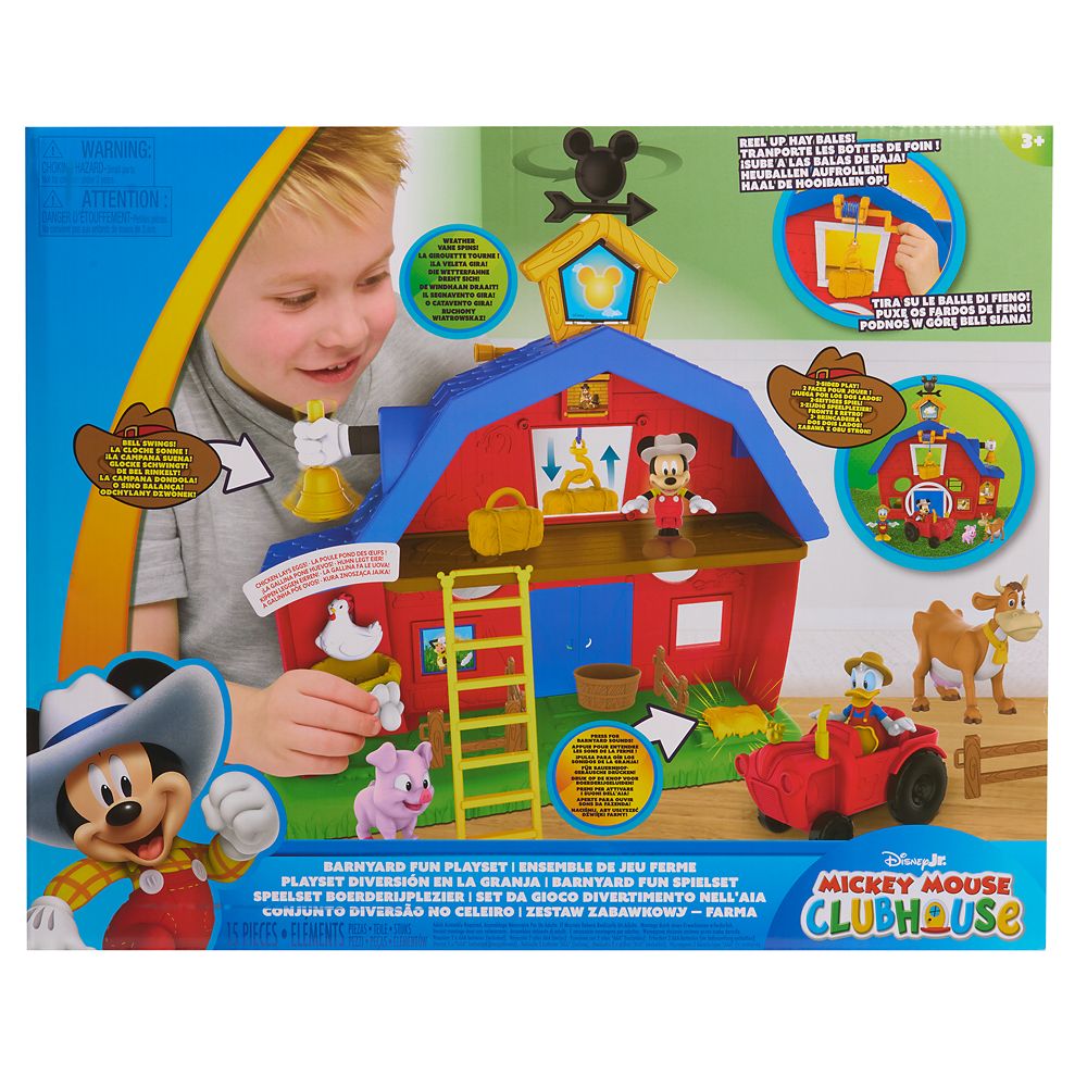 Mickey Mouse and Friends Barnyard Interactive Play Set &ndash; Mickey Mouse Clubhouse