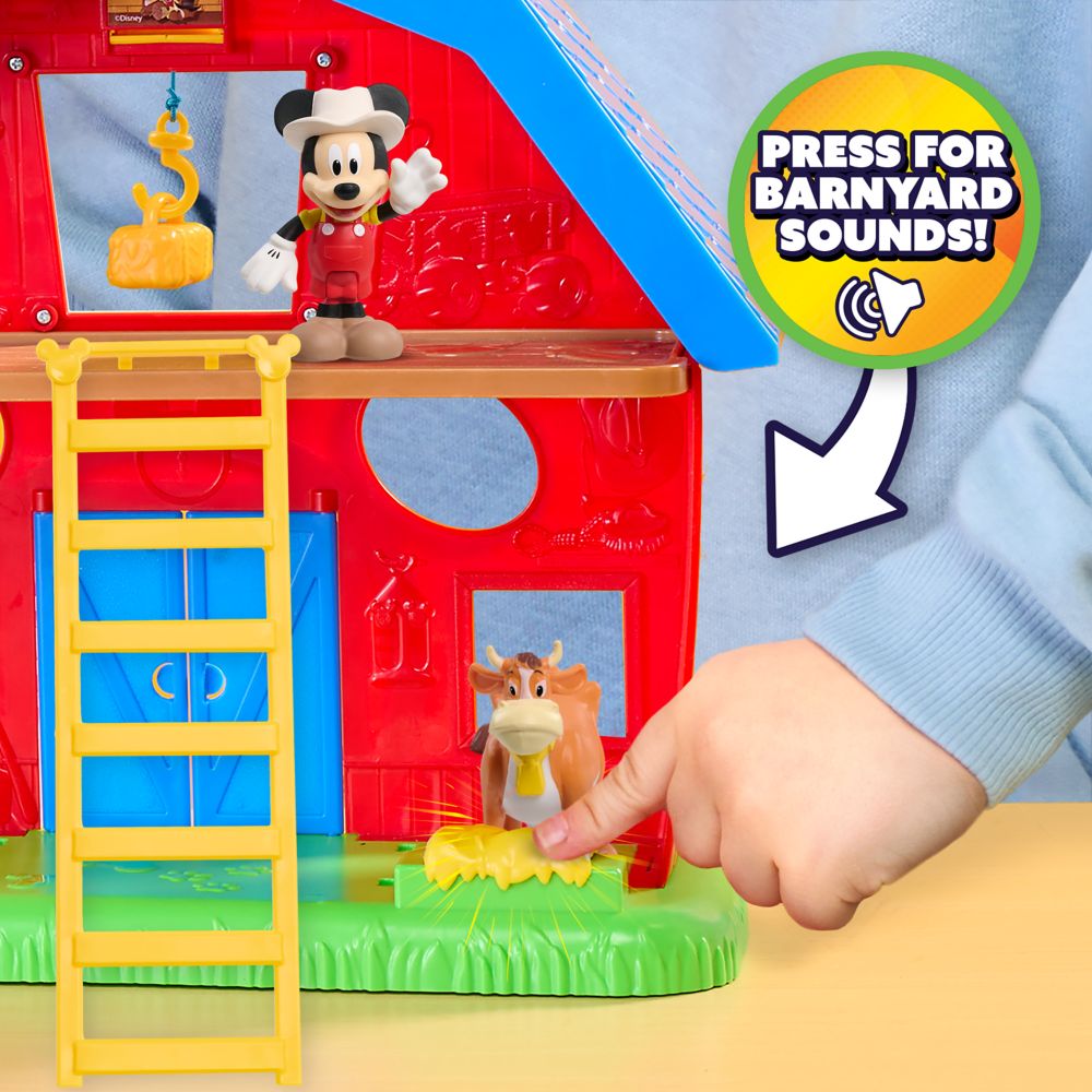 Mickey Mouse and Friends Barnyard Interactive Play Set &ndash; Mickey Mouse Clubhouse