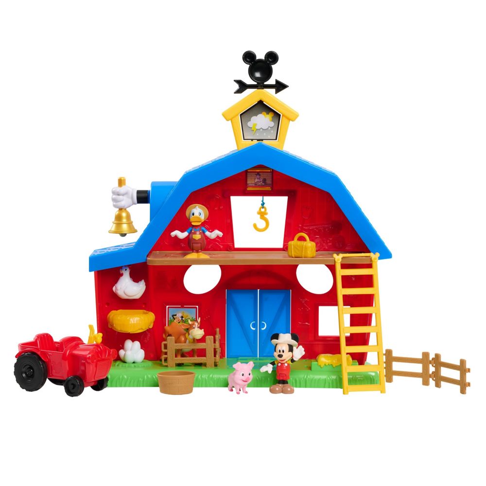 Mickey Mouse and Friends Barnyard Interactive Play Set &ndash; Mickey Mouse Clubhouse
