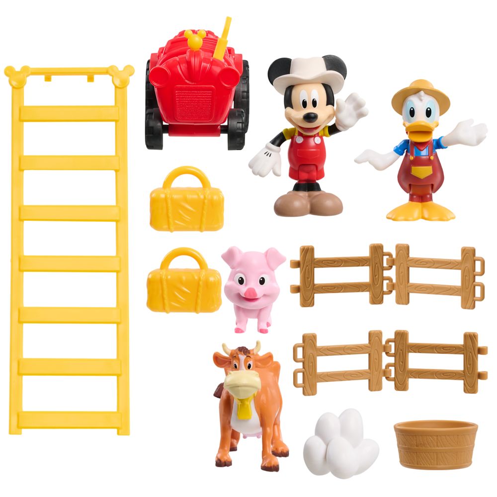 Mickey Mouse and Friends Barnyard Interactive Play Set &ndash; Mickey Mouse Clubhouse
