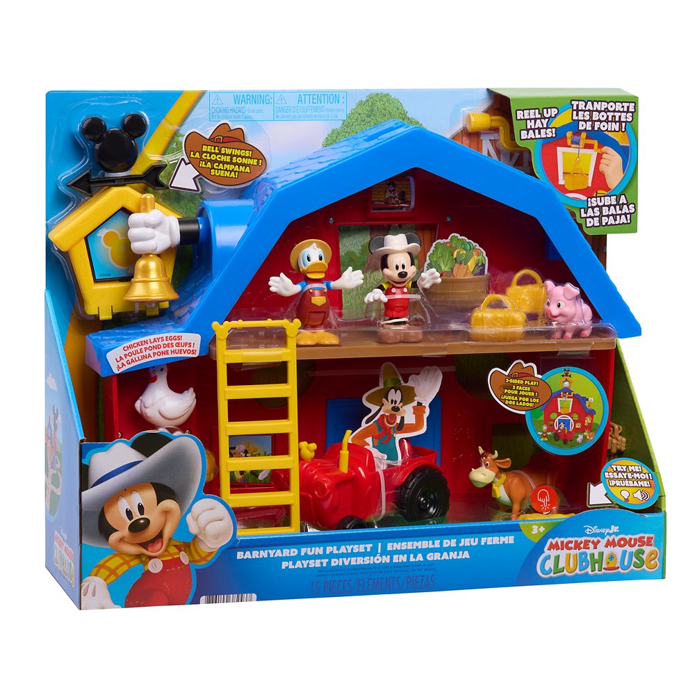 Mickey Mouse and Friends Barnyard Interactive Play Set &ndash; Mickey Mouse Clubhouse