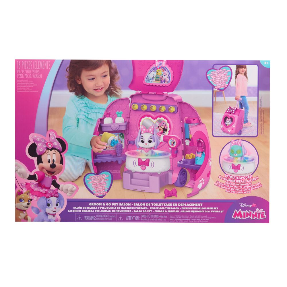 Minnie Mouse Groom and Go Pet Salon Playset &ndash; Minnie&rsquo;s Bow Toons