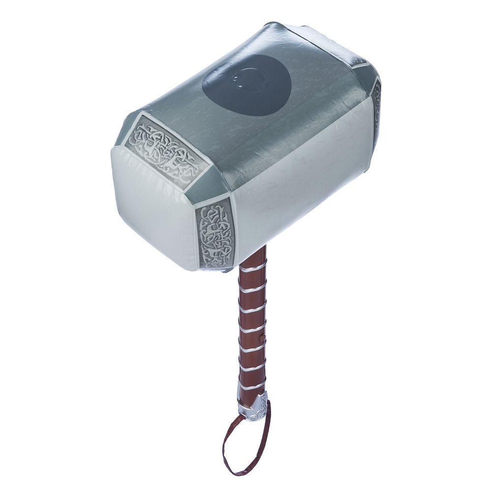 Thor Light-Up Inflatable Mjolnir Hammer with Sound Effects
