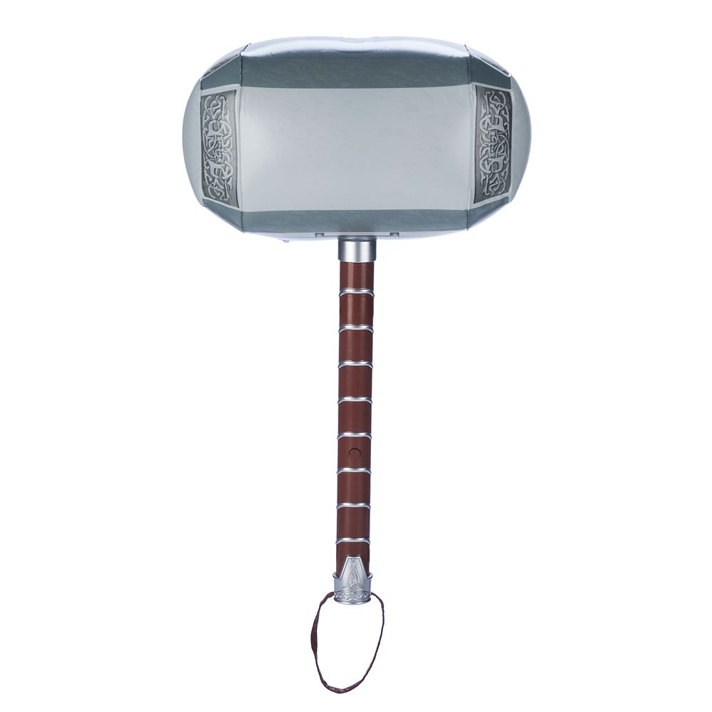 Thor Light-Up Inflatable Mjolnir Hammer with Sound Effects