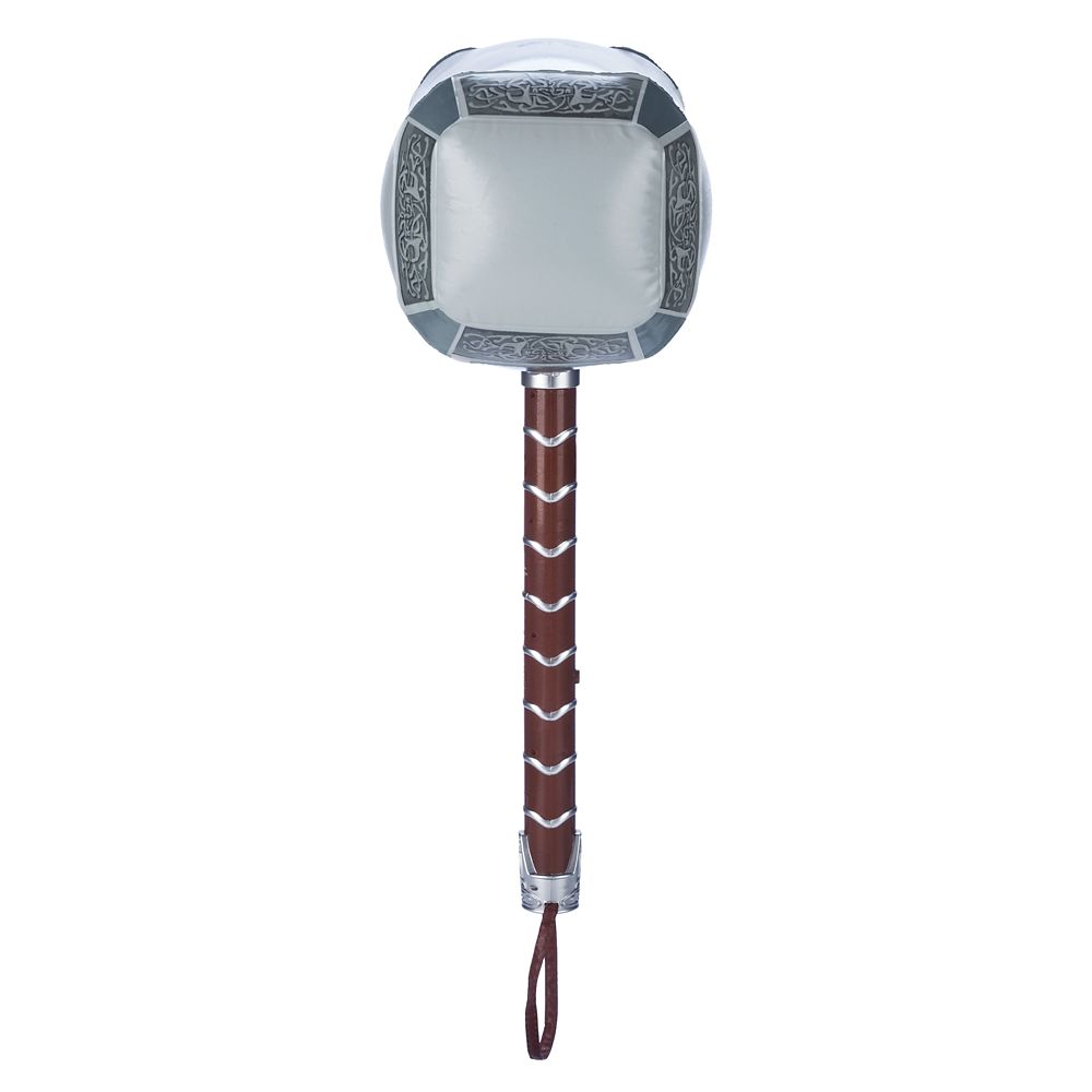 Thor Light-Up Inflatable Mjolnir Hammer with Sound Effects