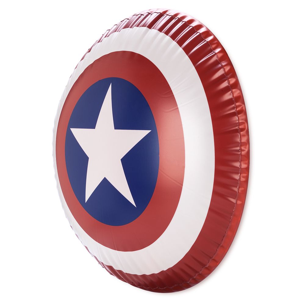 Captain America Light-Up Inflatable Shield with Sound Effects