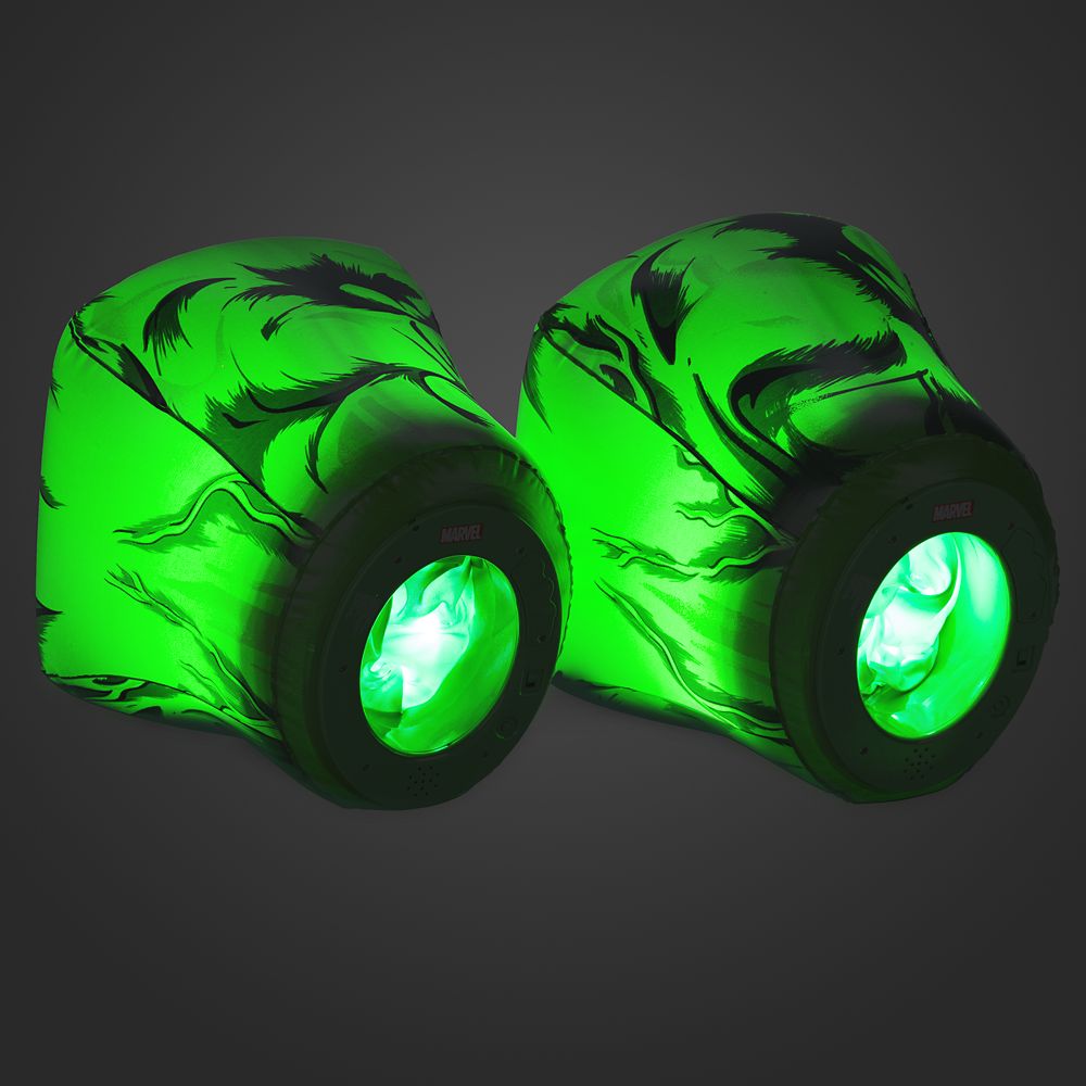 Hulk Light-Up Inflatable Hands with Sound Effects