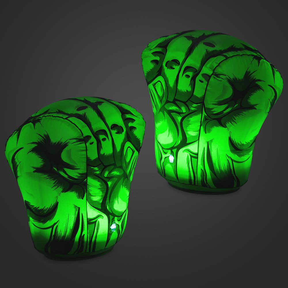 Hulk Light-Up Inflatable Hands with Sound Effects
