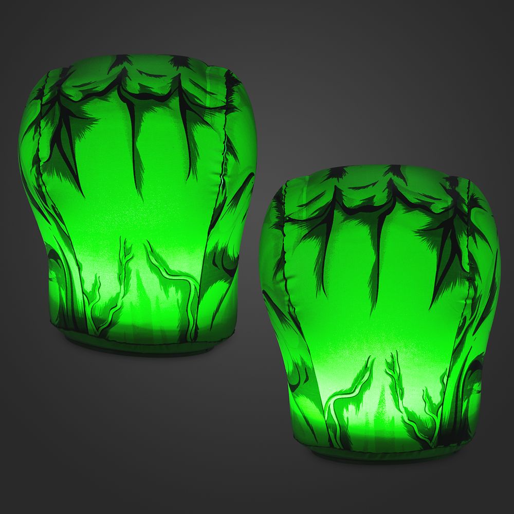 Hulk Light-Up Inflatable Hands with Sound Effects