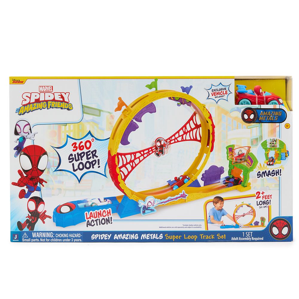 Spidey Amazing Metals Super Loop Track Set - Spidey and His Amazing Friends