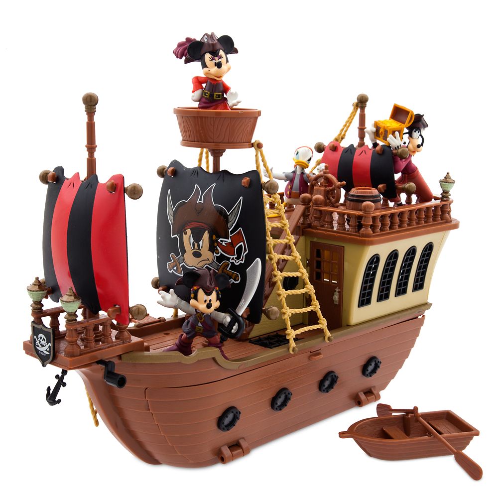 Mickey Mouse and Friends Pirate Ship Play Set Pirates of the Caribbean Official shopDisney