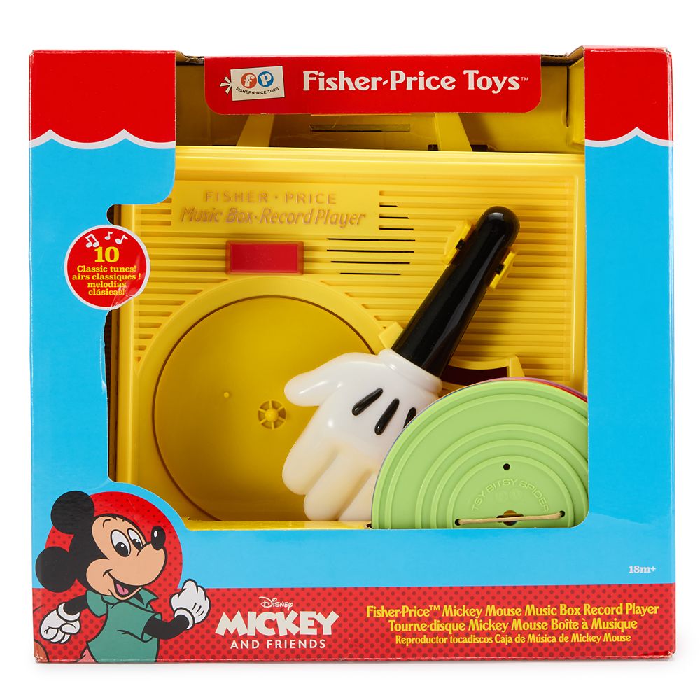 Mickey Mouse Music Box Record Player by Fisher Price&trade;