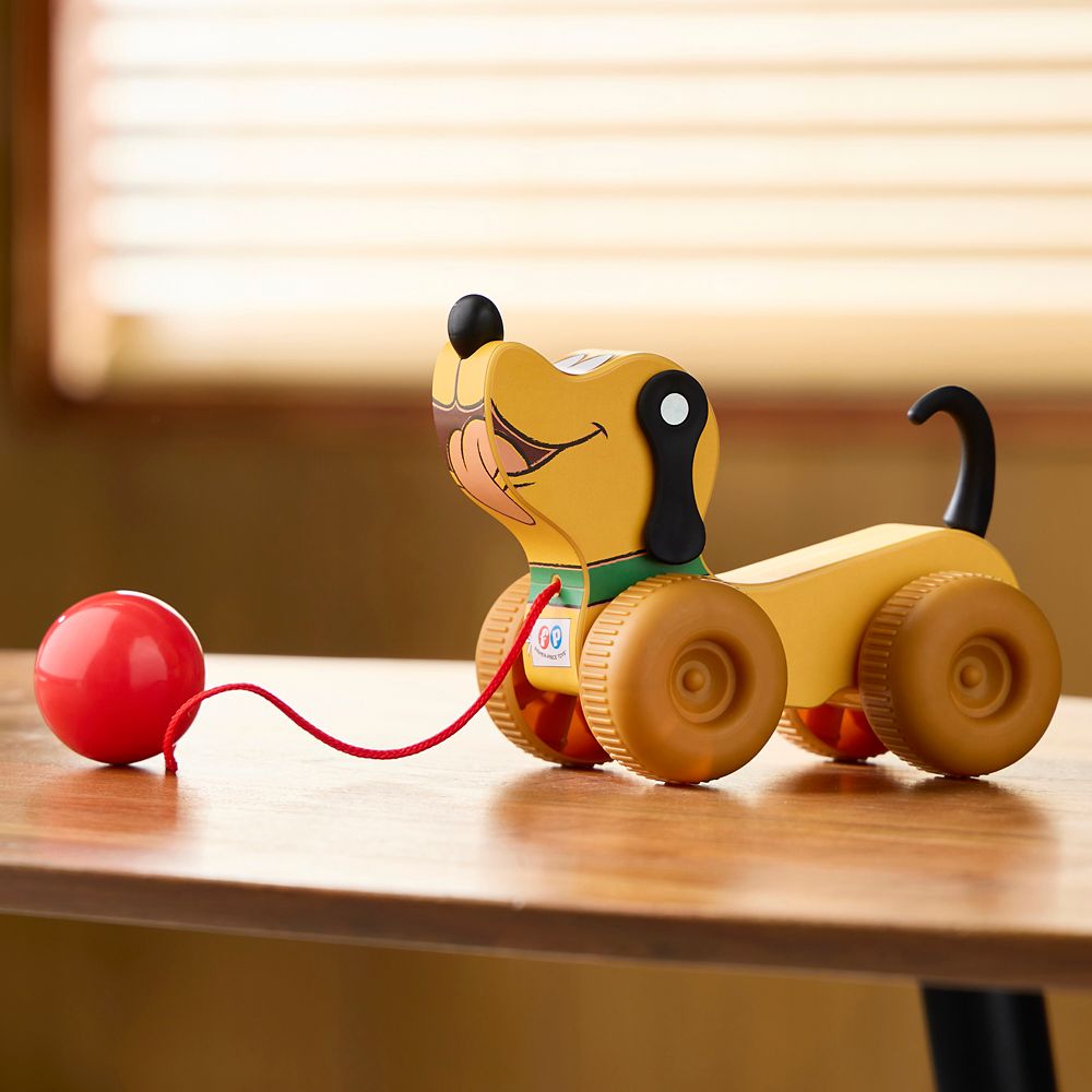 Mickey Mouse and Friends Little Pluto Pull Toy by Fisher Price&trade;