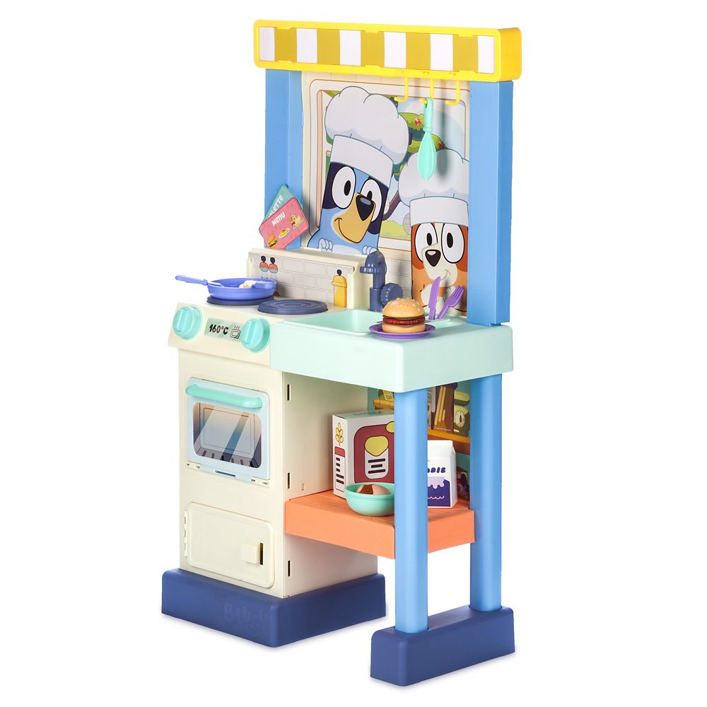 Bluey Cook With Chef Bluey Kitchen Play Set