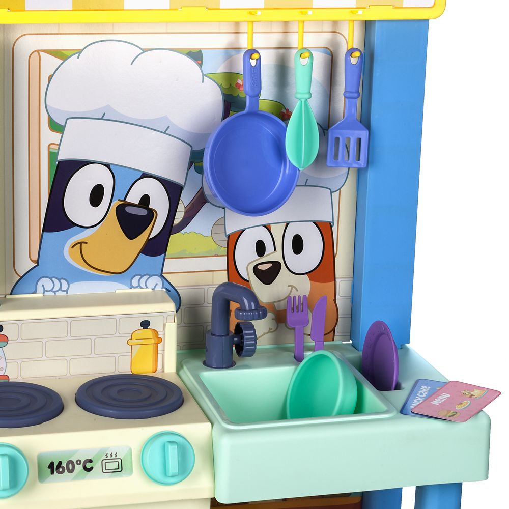 Bluey Cook With Chef Bluey Kitchen Play Set