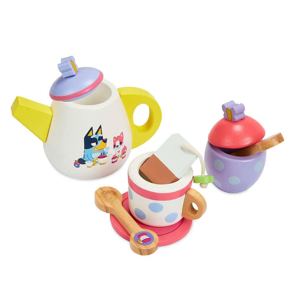 Bluey Wooden Tea Party Set