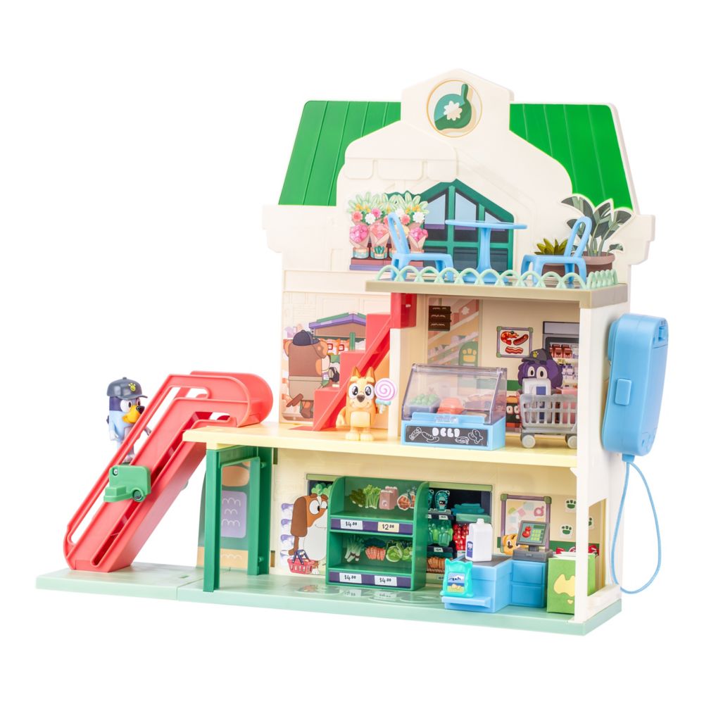 Bluey Supermarket Play Set Official shopDisney
