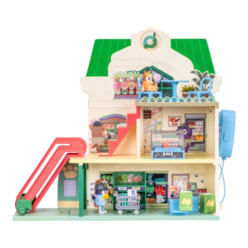 Bluey Supermarket Play Set