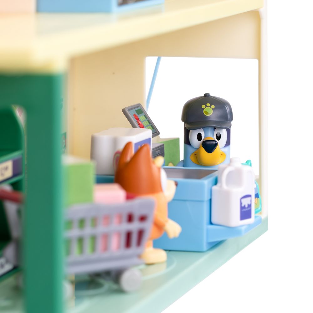 Bluey Supermarket Play Set