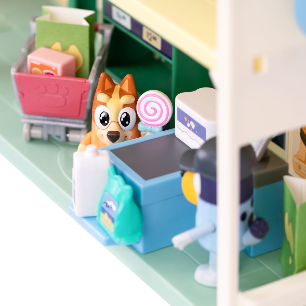 Bluey Supermarket Play Set