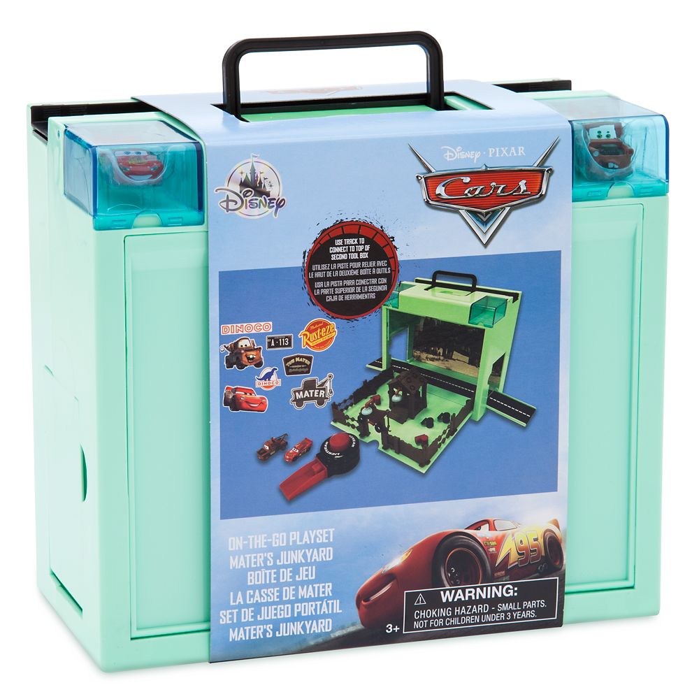 Mater's Junkyard On-the-Go Play Set &ndash; Cars