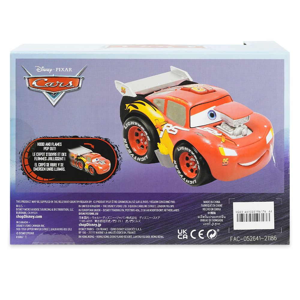 Lightning McQueen Push & Go Talking Vehicle - Cars
