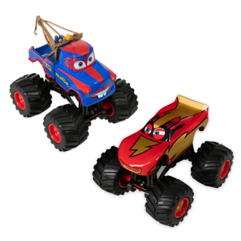 Игрушки Disney Monster Truck Frightening McMean and Tormentor Die Cast Set – Cars
