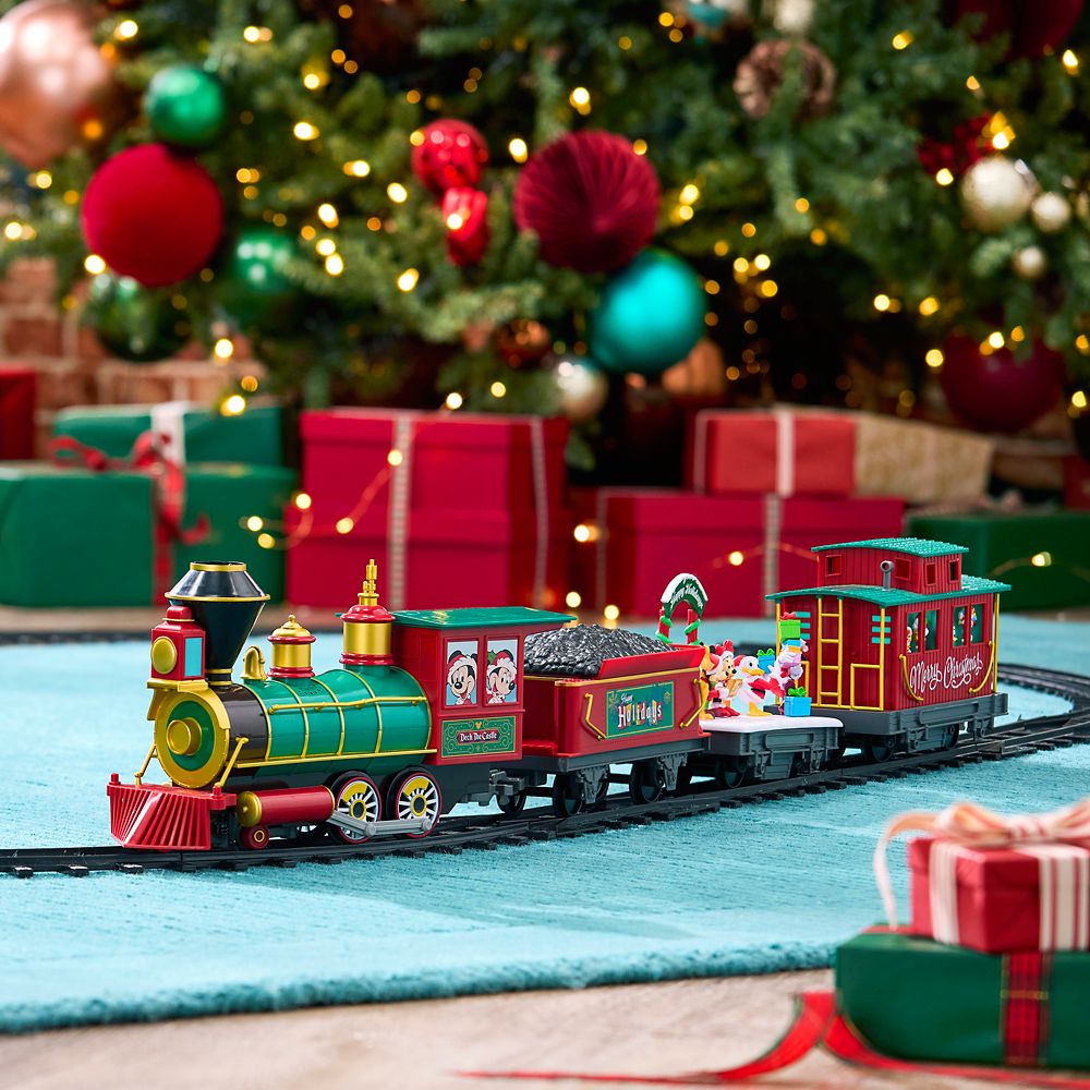 Mickey Mouse and Friends Christmas Train Set