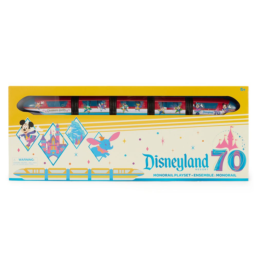Disneyland Monorail Play Set &ndash; 70th Anniversary